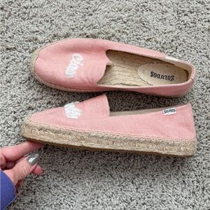 Soludos “Ciao Bella” Pink Espadrilles